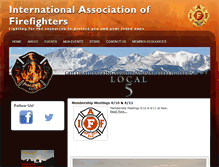 Tablet Screenshot of iafflocal5.com